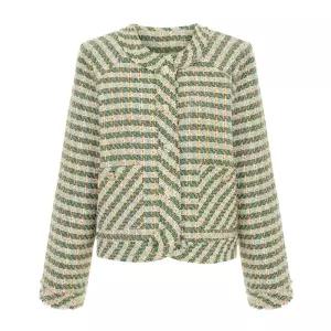 [티뷰] 아웃포켓라운드트위드자켓_V6A-CJK007