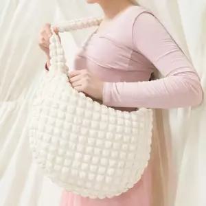 [슈펜] [버블 폼폼] 링클 호보백 (HPABGD3701-T)