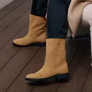 [슈펜] 심플 절개 미들부츠 2.5 (HPWXAD4T02-T)