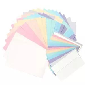 레인보우 파스텔 편선지 8종세트/편지지/봉투/세트/대용량/심플/감사/묶음/빈티지/꽃길/패드/예쁜/고급