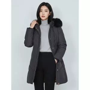 [크로커다일레이디]탈부착 후드 덕다운 롱 패딩 점퍼 CLDWDW107_P409118602