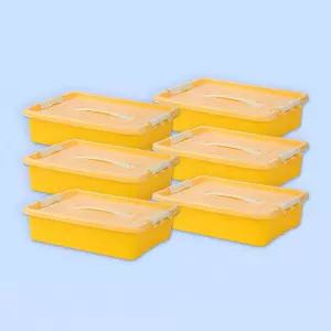 [캐스비]아트스쿨 모래놀이박스6개세트(1335set) (모래놀이박스6개)