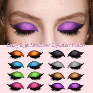 아이 섀도우 속눈썹 패치 스티커 한 디자인 방수 편안하고 지속되는 오래