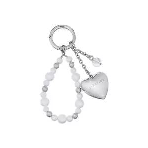 [제이에스티나] J.LETTER 하트진주키링 SI (JEACEA5BS975SI360)