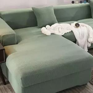 고밀도 소파 커버 인테리어 반려동물 4인용 사계절 소파 커버 3인용 카우치 패브릭 집들이선물 미끄럼 쿠션