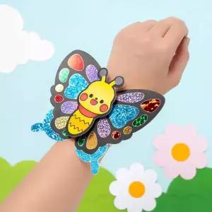 포일아트 나비 팔찌