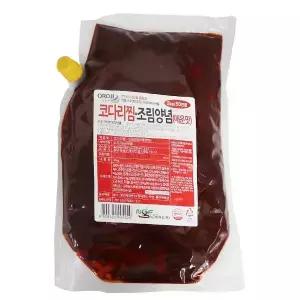 뉴그린 코다리찜 조림양념 매운맛2kg 1개