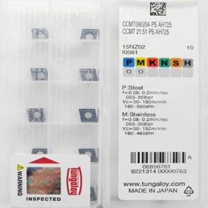 CCMT060202-PS CCMT060204-PS CCMT060208-PS CCMT09T302-PS CCMT09T304-PS CCMT09T308-PS AH725 100% 오리