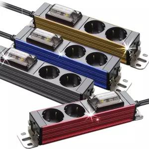 현대 서버탭 알루미늄 2구 고용량 멀티탭