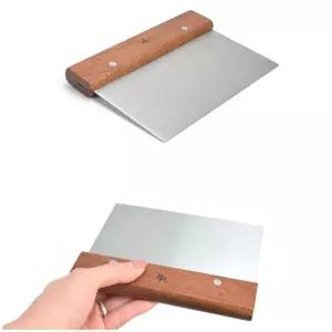 철판주걱 스텐 스끼바 뒤집개 스크래퍼 해라 14.9x11.2cm 6호