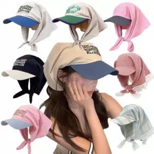 여성 스카프 두건 방수 캡 모자 서핑 여름 야구 아웃도어 해변 썬캡