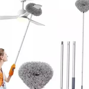 3단 천장 청소 솔 브러쉬 실링팬 청소 먼지 제거 틈새