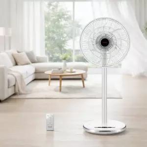 신일 스마트 BLDC 스탠드형 선풍기 초미풍 저소음 16엽 2중날개 리모컨 타이머 SIF-SE14BL