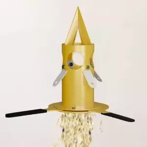 톤백 원료배출구 자루 콘형 투입구 마대 원료배출기 뚫기 곡물 분말배출장치