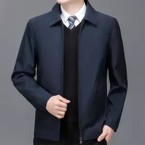 남성 카라 집업 자켓 봄가을 댄디 정장 자켓 데일리 남자 자켓