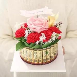 [셀러에이드]어버이날 돈케이크 용돈박스 생신 케이크