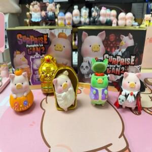 루루 더 피그 블라인드 박스 서프라이즈 캔 2 시리즈 할로윈 장식품 귀여운 선물 정교한 트렌드 장난감