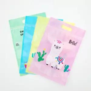 선물용지퍼백 선물포장 알파카캐릭터포장 지퍼백 50매지퍼백