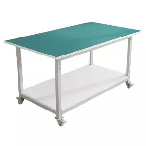 자주검사대 검수대 실험대 이동형 프로파일 목공  단면 작업테이블 바퀴 다이