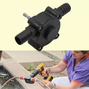 전동드릴용 워터 펌프 어댑터 휴대용 양수기 물빼기 미니 호스 연결 세차 캠핑 급수 배수