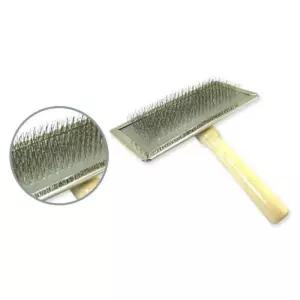 죽은털 엉킨털제거용 강아지 슬리커 S 아프지않은 부드러움 빗질