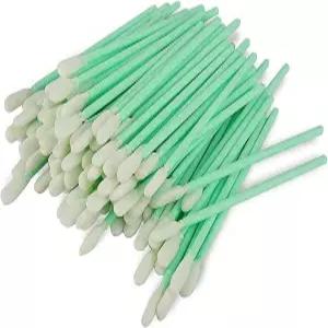 Zetek 100개 폼 팁 청소용 스펀지 스틱 잉크젯 프린터 프린트헤드 카메라 클린룸 광학 렌즈 건 자동차