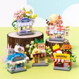 민화샵 미니 입체 블록 가게 디폼블럭 나노 미니입체가게