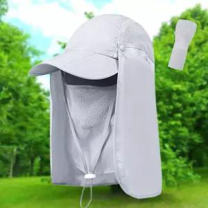 접이식 롱 모자 햇빛 차단 가리개 커버 썬캡 DD-12796