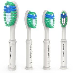 구강 B 전동 칫솔용 교체 칫솔 헤드 정밀 청소 리필, 브라운 프로 스마트 천재 칫솔과 호환 가능