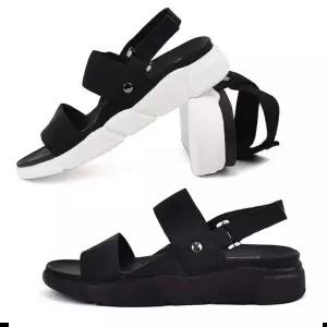 남성여름신발 스트랩 밴딩 남성샌들 찍찍이 여름신발 키높이 플랫폼