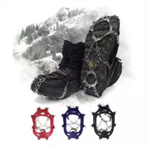 SJ 스텐 설피 아이젠 운동화 빙판 스노우 길미끄럼방지 간편 탈부착 탈용 겨울 눈신발