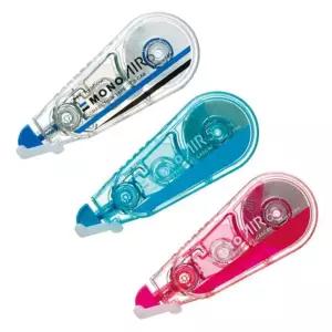 모노 에어 수정테이프 10m 5개1세트 화이트 테잎 용이프 문구용 사무용