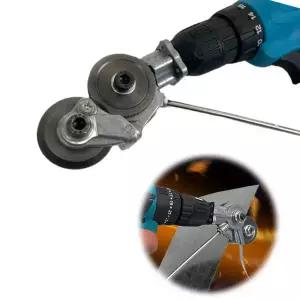 전동가위 전지가위 JUSTINLAU 전기 드릴 커터 금속 시트 니블러 톱 프리 커팅 컷