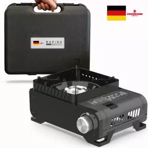 짐머만 국산 휴대용 미니 가스레인지 가스버너 이중안전차단 내연식화구 부탄버너 캠핑 가스렌지 야외 