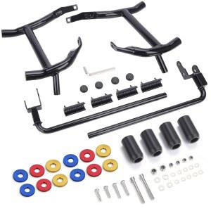 할리 데이비슨 투어링 스트리트 글라이드 (2023-2025) FLHXSE FLHX FLHXSE 모터사이클 FLRXSTSE 가드 FLHX 새들백 로드 크래시 글라이드 헤비 듀티 브래킷용 FLHXU 바 가드 엔진 아페리즈