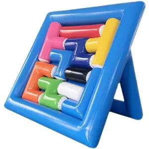 팽창식 테트리스 야외 운동회 에어퍼즐 야유회 공기스탠딩 에어바운스 놀