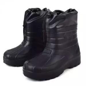 [에이치플러스몰]남성 겨울 방한 작업화 방수 안전화 털 안감 미끄럼 방지 부츠