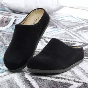 양면 세무 넓은 발볼 남녀 슬리퍼 실내외 편한 착화감 겨울슬리퍼