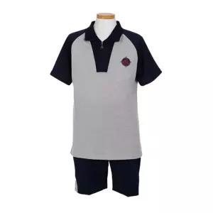 교복몰 네이비 그레이 체육복 하복세트 (매괴고) 생활 체육복 학생체육복