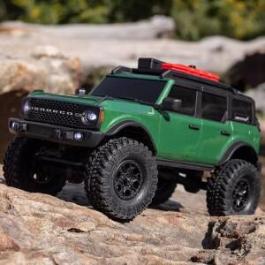Axial SCX24 1/24 Ford Bronco Rc 자동차 4WD 브러시 2S RTR 원격 제어 락 크롤러 성인 어린이 장난감 맞춤