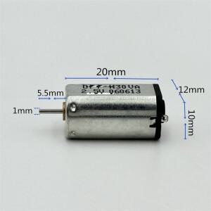 FF-N30VA-09185 플랫 모터 DC 1.5V 3V 3.7V 5V 6V 13000RPM 저전력 소비 고속 키덜트 DIY 이미지 기계용 10