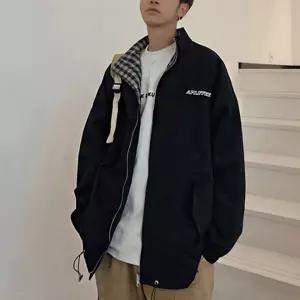 밀리터리야상 남자 체크 양면 잠바 봄 가을 외출용 리버시블 아우터