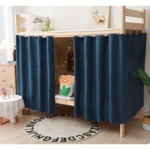 이층 침대 커튼 기숙사 프라이버시 2층침대 하부 층침대 하단 난방텐트 형제방 모기장