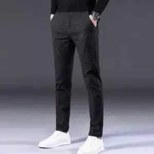 패턴슬랙스 정장바지 체크무늬 10팬츠 일자바지 IS-GFP02N