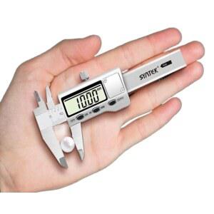 디지털 버니어 캘리퍼스 측정 캘리퍼스 노기스 공구 전자 미니] [미니 올메탈릭 50mm 정밀