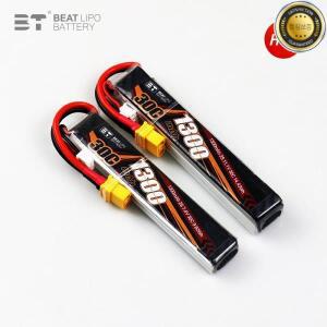 리포 배터리 3S 리튬 폴리머 워터건 드론용 11.1V 1300mAh 전기