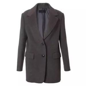 매장정품 JIGOTT 지고트 투버튼 울 핸드메이드 반코트JPAE0JKC03 1306405