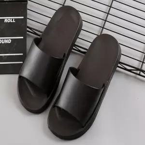 사무실 편한 검정 흰색 슬리퍼 직장인 단정한 실내화 Xzs3+4eHh