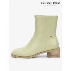 써스데이아일랜드Thursday Island 블록 힐 앵클 부츠T242MSE136W2316612