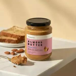 포레스티 국내제조 무첨가 아몬드버터 430g 1병 무가당 무설탕 스프레드 첨가물없는 100% 고품질 아몬드 22